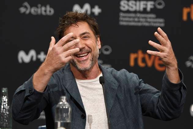 Javier Bardem at the press conference for the presentation of the Donostia Award at the 72nd San Sebastian International Film Festival Festival Internacional de Cine de San Sebastian in the Kursaal San Sebastian, 20 09 2024 Foto:xC.xNiehausx xFuturexImagex bardem_4920