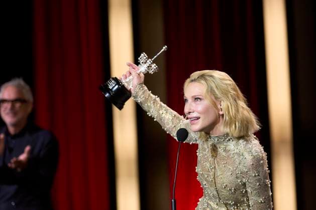 72nd San Sebastian International Film Festival: ˜Cate Blanchet - Donostia Award Cate Blanchet receives the Donosti Award during 72nd San Sebastian International Film Festival at Kursaal Palace on September 21, 2024 in Donostia San Sebastian, Spain Photo by IMAGO MPG Donostia San Sebastian Kursaal Palace Euskadi Spain  Copyright: xMPGx