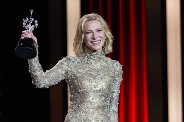 Cate Blanchet receives the Donostia Award at the 72nd San Sebastian International Film Festival in San Sebastian - 21 Sept 2024 Australian actress Cate Blanchet receives the Donostia Award in recognition of her career at the 72nd San Sebastian Film Festival. San Sebastian Spain Copyright: xJavixJuliox xSOPAxImagesx Cate Blanchet receives the Donostia Award at the 72nd San Sebastian Film Festival-16