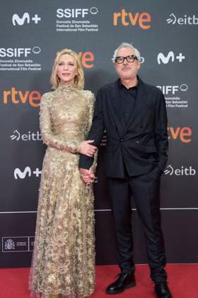 San Sebastian Festival - Cate Blanchett Honored Actress Cate Blanchett and director Alfonso Cuaron attend the Rumours premiere during the 72nd San Sebastian International Film Festival at the Kursaal Palace on September 21, 2024 in San Sebastian, Spain. Photo by ABACAPPRESS.COM San Sebastian Euskadi Spain  Copyright: xABACAx