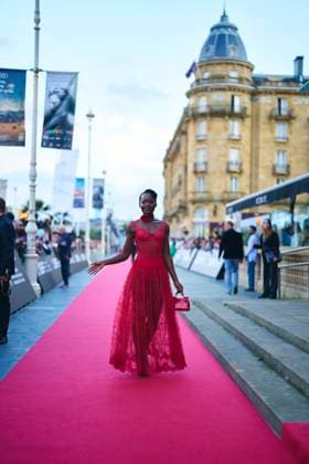 72nd San Sebastian International Film Festival: The Wild Robot Red Carpet Lupita Nyong™o attended The Wild Robot Red Carpet during 72nd San Sebastian International Film Festival at Victoria Eugenia Theatre on September 22, 2024 in Donostia San Sebastian, Spain Photo by IMAGO MPG Donostia San Sebastian Victoria Eugenia Theatre Euskadi Spain  Copyright: xMPGx