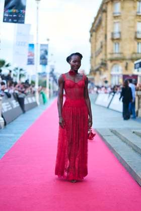 72nd San Sebastian International Film Festival: The Wild Robot Red Carpet Lupita Nyong™o attended The Wild Robot Red Carpet during 72nd San Sebastian International Film Festival at Victoria Eugenia Theatre on September 22, 2024 in Donostia San Sebastian, Spain Photo by IMAGO MPG Donostia San Sebastian Victoria Eugenia Theatre Euskadi Spain  Copyright: xMPGx