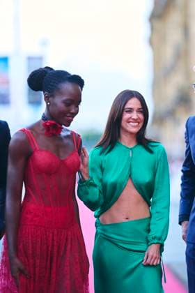 72nd San Sebastian International Film Festival: The Wild Robot Red Carpet Macarena Garcia, Lupita Nyong o attended The Wild Robot Red Carpet during 72nd San Sebastian International Film Festival at Victoria Eugenia Theatre on September 22, 2024 in Donostia San Sebastian, Spain Photo by IMAGO MPG Donostia San Sebastian Victoria Eugenia Theatre Euskadi Spain  Copyright: xMPGx
