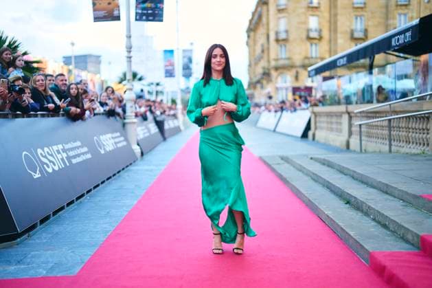 72nd San Sebastian International Film Festival: The Wild Robot Red Carpet Macarena Garcia attended The Wild Robot Red Carpet during 72nd San Sebastian International Film Festival at Victoria Eugenia Theatre on September 22, 2024 in Donostia San Sebastian, Spain Photo by IMAGO MPG Donostia San Sebastian Victoria Eugenia Theatre Euskadi Spain  Copyright: xMPGx
