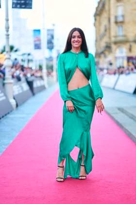 72nd San Sebastian International Film Festival: The Wild Robot Red Carpet Macarena Garcia attended The Wild Robot Red Carpet during 72nd San Sebastian International Film Festival at Victoria Eugenia Theatre on September 22, 2024 in Donostia San Sebastian, Spain Photo by IMAGO MPG Donostia San Sebastian Victoria Eugenia Theatre Euskadi Spain  Copyright: xMPGx