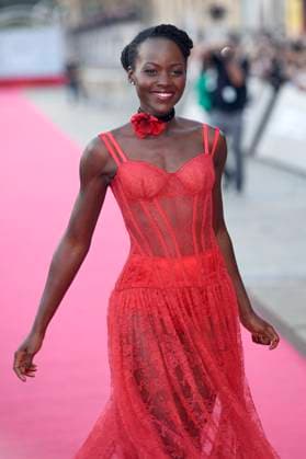 Lupita Nyong o at the premiere of the animated film The Wild Robot The Wild Robot at the 72nd San Sebastian International Film Festival Festival Internacional de Cine de San Sebastian at the Victoria Eugenia Theater San Sebastian, 22 09 2024 Foto:xC.xNiehausx xFuturexImagex robot_4953