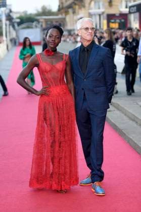 Lupita Nyong o and Chris Sanders at the premiere of the animated film The Wild Robot The Wild Robot at the 72nd San Sebastian International Film Festival Festival Internacional de Cine de San Sebastian at the Victoria Eugenia Theater San Sebastian, 22 09 2024 Foto:xC.xNiehausx xFuturexImagex robot_4954