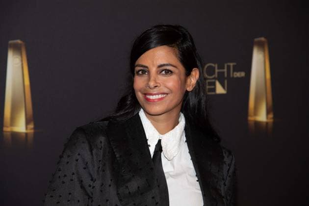 Collien ULMEN FERNANDES, Actress, Red Carpet, Red Carpet Show, Arrival, Arrival, German Television Award Ceremony, The Night of the Creatives The German Television Award 2024, German Television Award 2024 in Cologne, on 24 09 2024