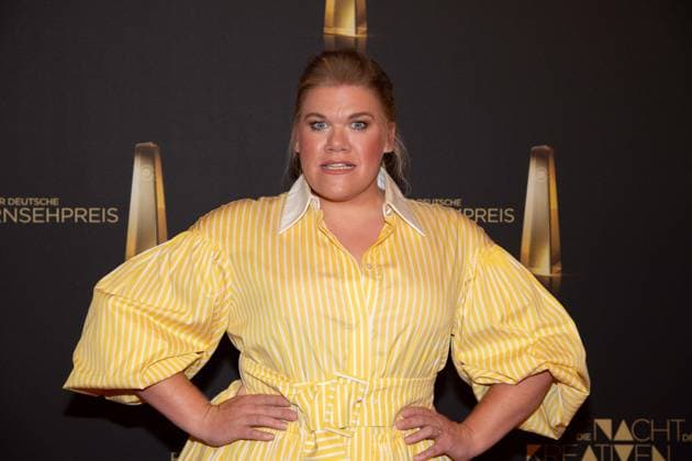 Gisa FLAKE, Actress, Red Carpet, Red Carpet Show, Arrival, Arrival, German Television Award Ceremony, The Night of the Creatives The German Television Award 2024, German Television Award 2024 in Cologne, on 24 09 2024