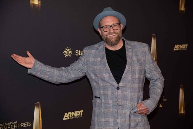 Gregor MEYLE, singer, musician, red carpet, red carpet show, arrival, award ceremony of the German Television Award, The Night of the Creatives The German Television Award 2024, German Television Award 2024 in Cologne, on 24 09 2024