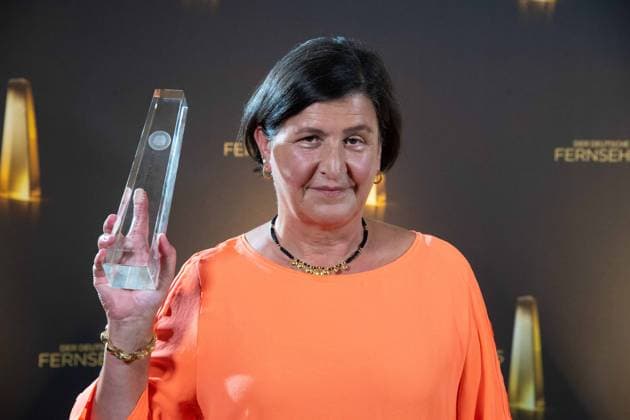 Annette MUFF, Award Winner Best Montage Information Documentary German Television Award Ceremony, The Night of the Creatives The German Television Award 2024, German Television Award 2024 in Cologne, on 24 09 2024