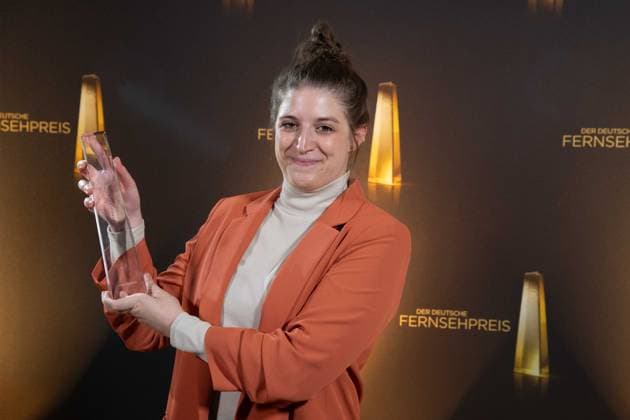Anna KUEHLEIN, Kühlein, Award Winner Best Music Fiction German Television Award Ceremony, The Night of the Creatives The German Television Award 2024, German Television Award 2024 in Cologne, on 24 09 2024