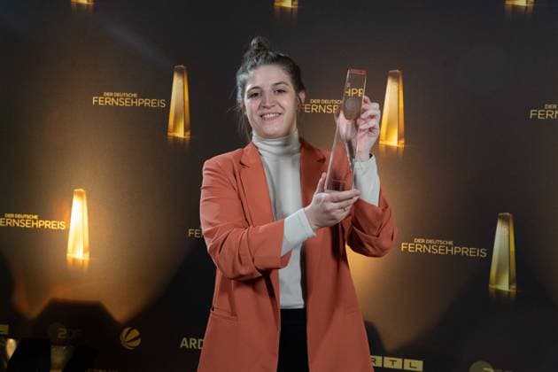 Anna KUEHLEIN, Kühlein, Award Winner Best Music Fiction German Television Award Ceremony, The Night of the Creatives The German Television Award 2024, German Television Award 2024 in Cologne, on 24 09 2024