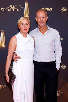 Presenter Max Uthoff and his wife Tina Uthoff on the red carpet at The Night of the Creatives on the eve of the German Television Award 2024 at the Flora Cologne, 24 09 2024 NRW Germany Copyright: xChristophxHardtx
