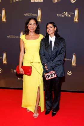 Presenter Jana Pareigis and actress Collien Ulmen Fernandes on the red carpet at The Night of the Creatives on the eve of the German Television Award 2024 at Flora Cologne, 24 09 2024 NRW Germany Copyright: xChristophxHardtx