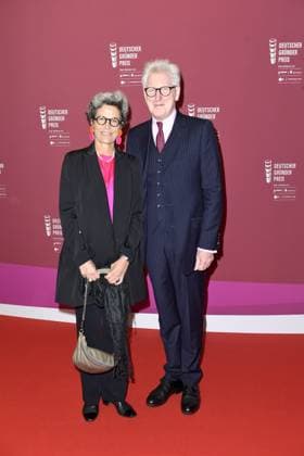Presentation of the German Founder Award at the ZDF Hauptstadtstudio Theo Koll and Ms. Franziska Castell at the presentation of the German Founder Award at the ZDF Hauptstadtstudio in Berlin Copyright: xEventpressxTimmx