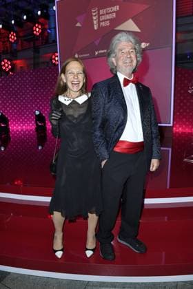 Presentation of the German Founder Award at the ZDF Hauptstadtstudio Annette Roeckl Managing Director Roeckl Handschuhe Accessoires GmbH Co KG and Alfred Theodor Ritter Ritter Sport at the presentation of the German Founder Award at the ZDF Hauptstadtstudio in Berlin Copyright: xEventpressxTimmx