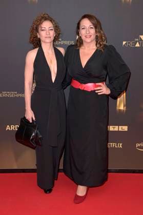 Janine Dauterich with sister Luise Dauterich at the German Television Awards 2024 The Night of the Creatives at the Flora Cologne Cologne, 24 09 2024 Foto:xF.xKernx xFuturexImagex fernsehpreis_kreative_4910