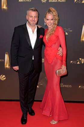 Marvin Kren with wife Kirsten Hiller Kren at the German Television Awards 2024 The Night of the Creatives at the Flora Cologne Cologne, 24 09 2024 Foto:xF.xKernx xFuturexImagex fernsehpreis_kreative_4922