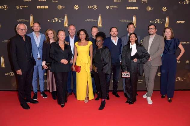 Wolf Bauer, Florian Hellenkamp, Eva Schubert, Ute Biernat, Stephan Lamby, Jana Pareigis, David Ungureit, Shary Reeves, Daniel Guhl, Udo Grätz, Collien Ulmen Fernandes, Thomas Lückerath and Milena Seyberth at the German Television Awards 2024 The Night of the Creatives in the Flora Cologne Cologne, 24 09 2024 Foto:xF.xKernx xFuturexImagex fernsehpreis_kreative_4948