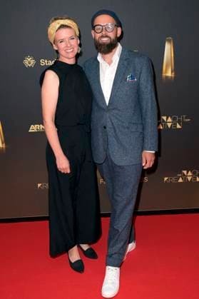 J Patrick Arbeiter with companion at the German Television Awards 2024 The Night of the Creatives at the Flora Cologne Cologne, 24 09 2024 Foto:xF.xKernx xFuturexImagex fernsehpreis_kreative_4967