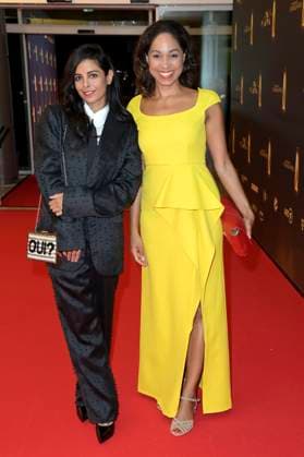 Collien Ulmen Fernandes and Jana Pareigis at the German Television Awards 2024 The Night of the Creatives at the Flora Cologne Cologne, 24 09 2024 Foto:xF.xKernx xFuturexImagex fernsehpreis_kreative_4970
