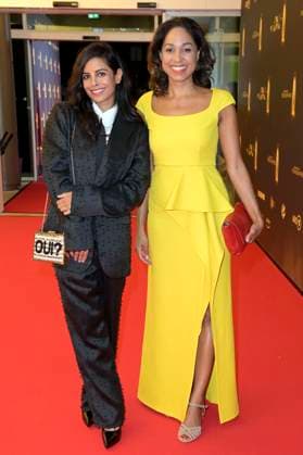 Collien Ulmen Fernandes and Jana Pareigis at the German Television Awards 2024 The Night of the Creatives at the Flora Cologne Cologne, 24 09 2024 Foto:xF.xKernx xFuturexImagex fernsehpreis_kreative_4973