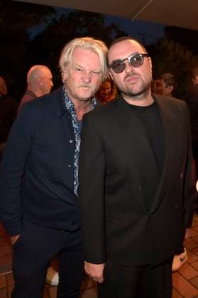 Entertainment Themen der Woche KW39 Entertainment Bilder des Tages Detlev Buck und Kim Frank bei der Verleihung des Deutschen Fernsehpreises 2024 - Die Nacht der Kreativen in der Flora Köln. Köln, 24.09.2024 *** Detlev Buck and Kim Frank at the German Television Awards 2024 The Night of the Creatives at the Flora Cologne Cologne, 24 09 2024 Foto:xF.xKernx xFuturexImagex fernsehpreis_kreative_4974
