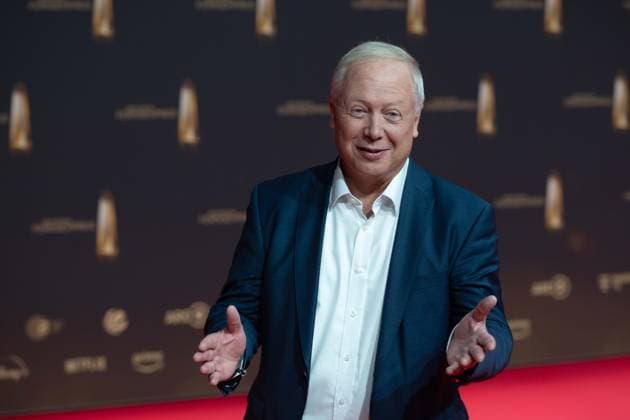 Tom BUHROW, WDR Director General, Red Carpet, Red Carpet Show, Arrival, arrival, German Television Award Ceremony, The German Television Award 2024, German Television Award 2024 at the MMC Studios Cologne, on 25 09 2024