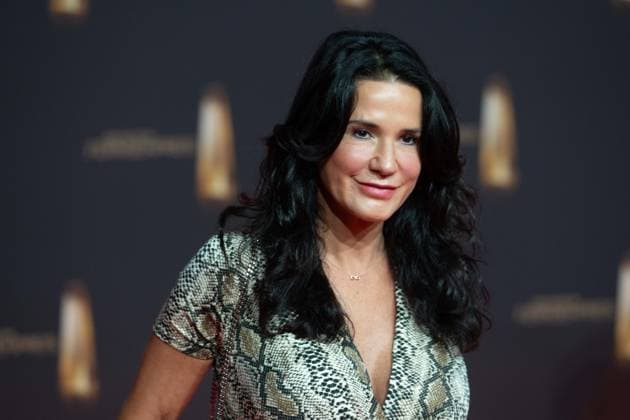 Mariella AHRENS, Actress, Red Carpet, Red Carpet Show, Arrival, Arrival, German Television Award Ceremony, German Television Award 2024, German Television Award 2024 at MMC Studios Cologne, on 25 09 2024