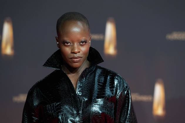 Florence KASUMBA, Actress, Red Carpet, Red Carpet Show, Arrival, Arrival, German Television Award Ceremony, German Television Award 2024, German Television Award 2024 at MMC Studios Cologne, on 25 09 2024