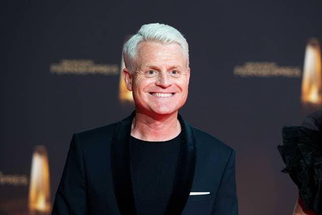 Guido CANTZ, Presenter, Red Carpet, Red Carpet Show, Arrival, arrival, German Television Award Ceremony, The German Television Award 2024, German Television Award 2024 at the MMC Studios Cologne, on 25 09 2024