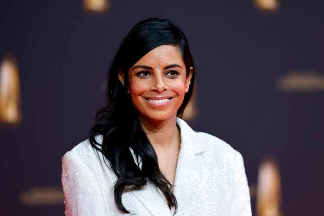 Presenter Collien Ulmen Fernandes on the red carpet at the German Television Award 2024 at the MMC Studios in Ossendorf Cologne, 25 09 2024 NRW Germany Copyright: xChristophxHardtx