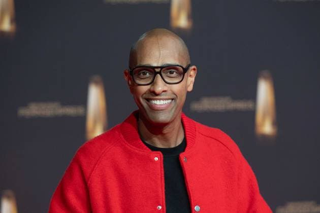 Amiaz HABTU, Presenter, Red Carpet, Red Carpet Show, Arrival, arrival, German Television Award Ceremony, The German Television Award 2024, German Television Award 2024 at the MMC Studios Cologne, on 25 09 2024