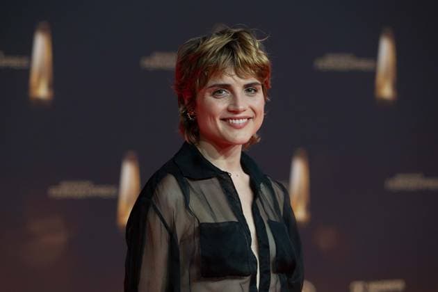 Mala EMDE, Actress, Red Carpet, Red Carpet Show, Arrival, Arrival, German Television Award Ceremony, German Television Award 2024, German Television Award 2024 at MMC Studios Cologne, on 25 09 2024