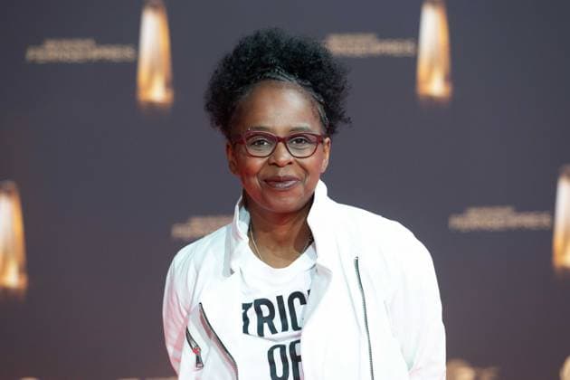 Shary REEVES, Presenter, Red Carpet, Red Carpet Show, Arrival, arrival, German Television Award Ceremony, The German Television Award 2024, German Television Award 2024 at the MMC Studios Cologne, on 25 09 2024