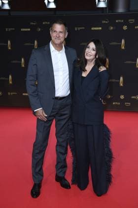 German Television Award 2024 Iris Berben and Heiko Kiesow at the German Television Award 2024 in the MMC Studios in Cologne Copyright: xEventpressxTimmx