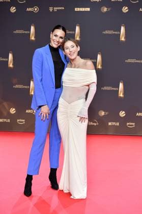 German Television Award 2024 Esther Sedlaczek and Jeannine Michaelsen at the German Television Award 2024 in the MMC Studios in Cologne Copyright: xEventpressxTimmx