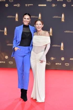 German Television Award 2024 Esther Sedlaczek and Jeannine Michaelsen at the German Television Award 2024 in the MMC Studios in Cologne Copyright: xEventpressxTimmx
