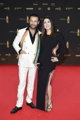 German Television Award 2024 Alexander Klaus Stecher with his wife Judith Williams at the German Television Award 2024 in the MMC Studios in Cologne Copyright: xEventpressxTimmx