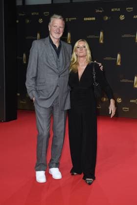 German Television Award 2024 Claudia Kleinert and Michael Souvignier at the German Television Award 2024 in the MMC Studios in Cologne Copyright: xEventpressxTimmx