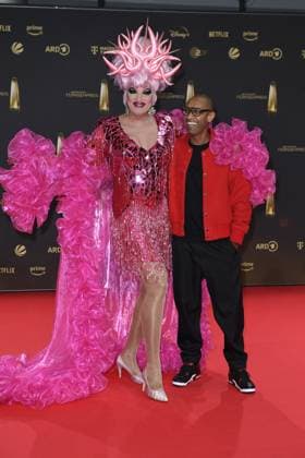 German Television Award 2024 Olivia Jones and Amiaz Habtu at the German Television Award 2024 in the MMC Studios in Cologne Copyright: xEventpressxTimmx