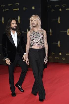 German Television Award 2024 Tom Kaulitz and Bill Kaulitz at the German Television Award 2024 in the MMC Studios in Cologne Copyright: xEventpressxTimmx