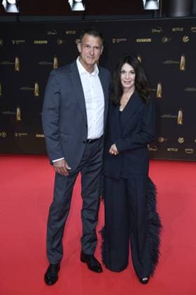 German Television Award 2024 Iris Berben and Heiko Kiesow at the German Television Award 2024 in the MMC Studios in Cologne Copyright: xEventpressxTimmx