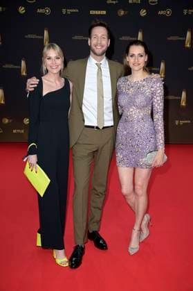 Julia Kleine, Sven Kroll and Bella Lesnik at the German Television Award 2024 ceremony at the MMC Studios Cologne, 25 09 2024 Foto:xF.xKernx xFuturexImagex fernsehpreis_4635
