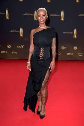 Nura Habib Omer at the German Television Award 2024 ceremony at the MMC Studios Cologne, 25 09 2024 Foto:xF.xKernx xFuturexImagex fernsehpreis_4672