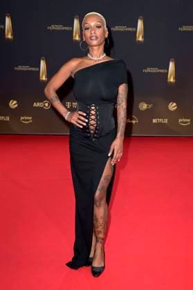 Nura Habib Omer at the German Television Award 2024 ceremony at the MMC Studios Cologne, 25 09 2024 Foto:xF.xKernx xFuturexImagex fernsehpreis_4674