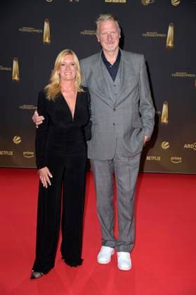Claudia Kleinert and Michael Souvignier at the German Television Award 2024 ceremony at the MMC Studios Cologne, 25 09 2024 Foto:xF.xKernx xFuturexImagex fernsehpreis_4678