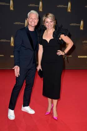 Guido Cantz and Sabine Heinrich at the presentation of the German Television Award 2024 at the MMC Studios Cologne, 25 09 2024 Foto:xF.xKernx xFuturexImagex fernsehpreis_4687