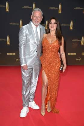 Natalia Avelon with boyfriend Otto Steiner at the German Television Award 2024 ceremony at the MMC Studios Cologne, 25 09 2024 Foto:xF.xKernx xFuturexImagex fernsehpreis_4700